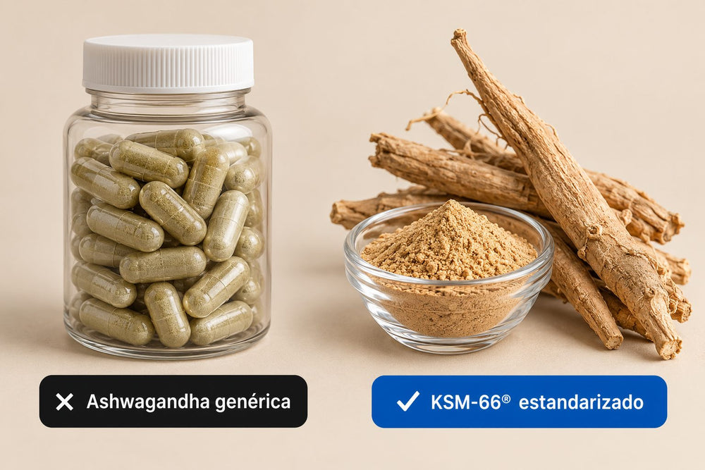 No es la ashwagandha barata de farmacia
